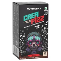 Nutrabay Creafizz - Creatine Monohydrate Sachets | Fizzy & Refreshing Format | Instantly Dissolves | No Clumps | 3g Creatine Per Serving